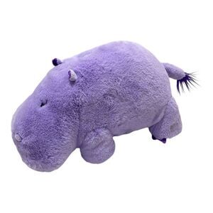 Giggle Scape Hippo Plush 16” Purple Hippopotamus Stuffed Animal Target Soft Toy